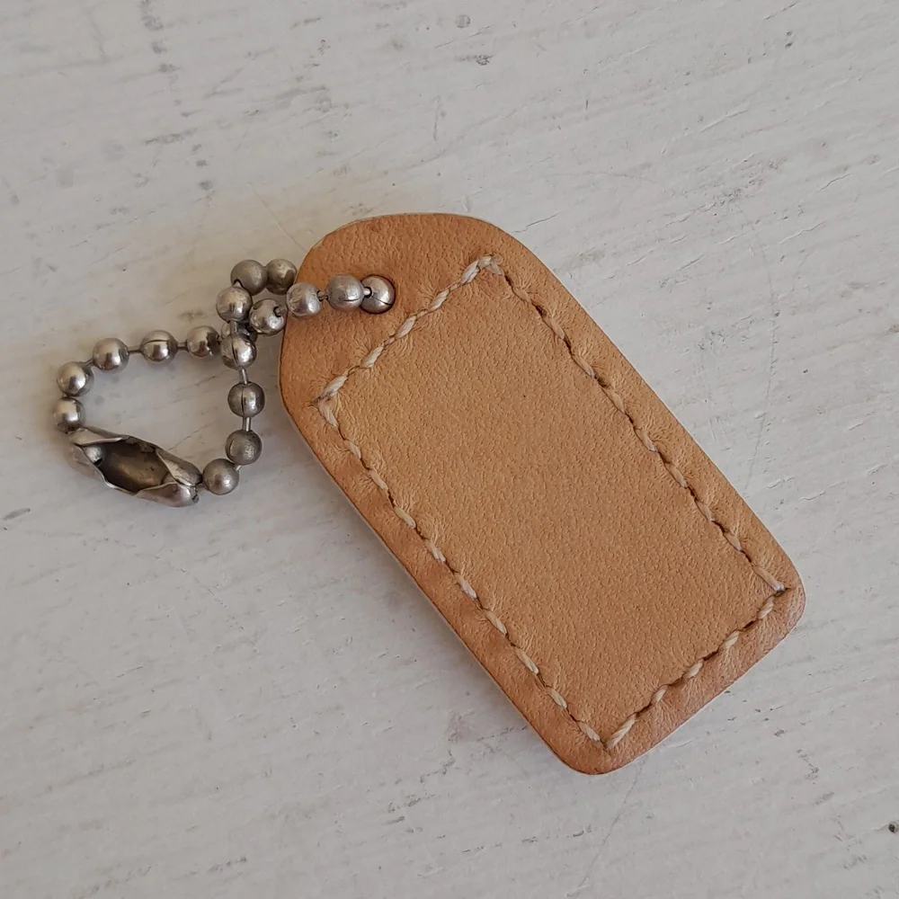 Off White Coach Hang Tag Charm